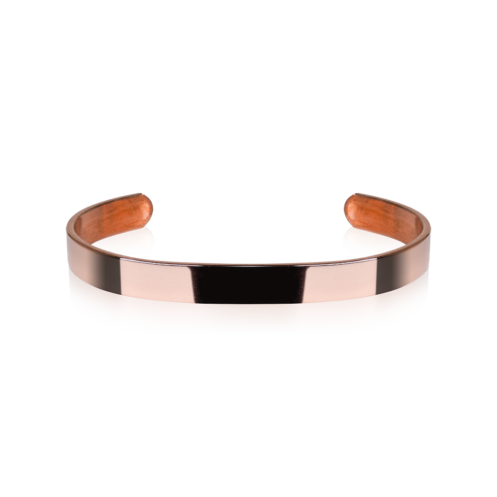 Plain Rose Gold 7mm