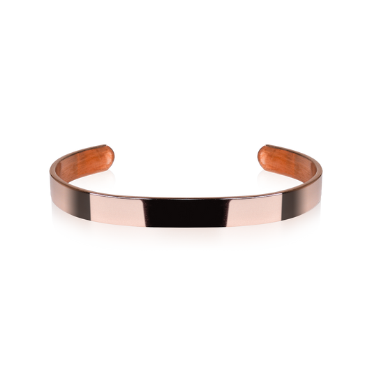 Plain Rose Gold 7mm