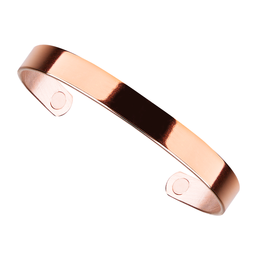 Plain Copper Magnetic Bracelet