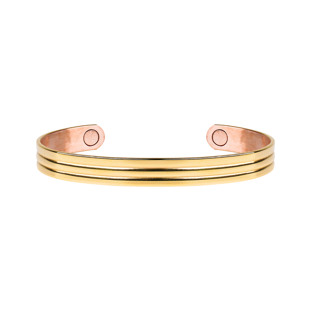 Classic Gold Magnetic Bracelet 8mm