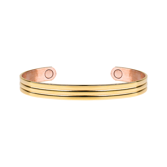 Classic Gold Magnetic Bracelet 8mm