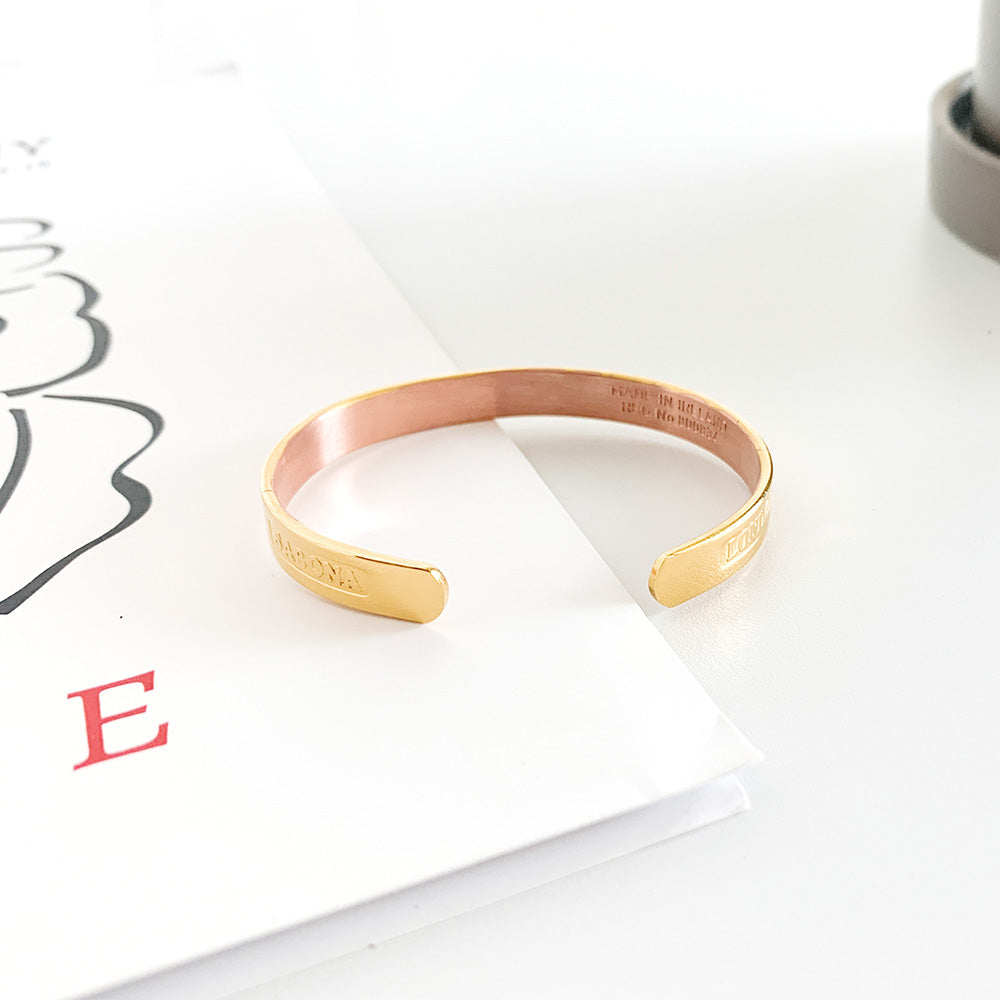 Plain Gold 7mm