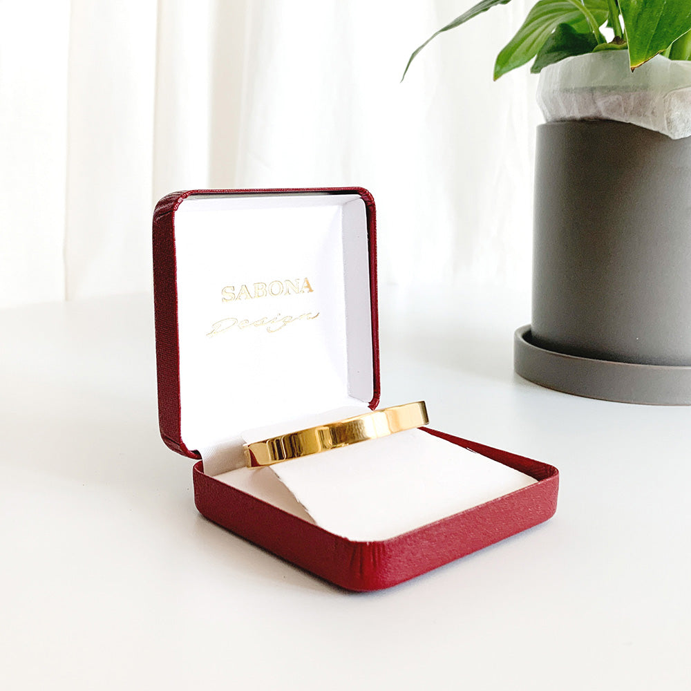 Plain Gold 7mm