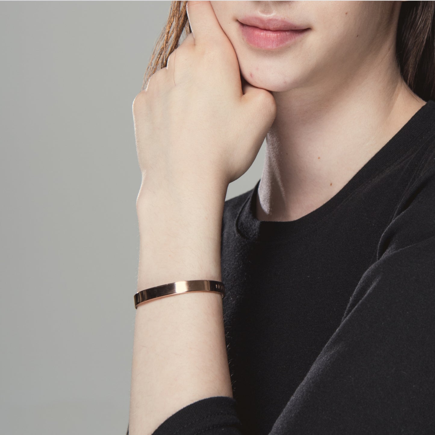 Plain Rose Gold 7mm