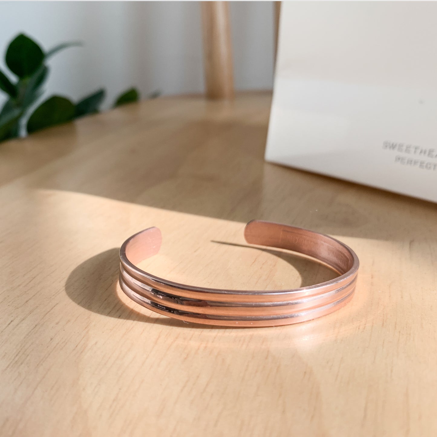 Classic Copper Bracelet 7mm