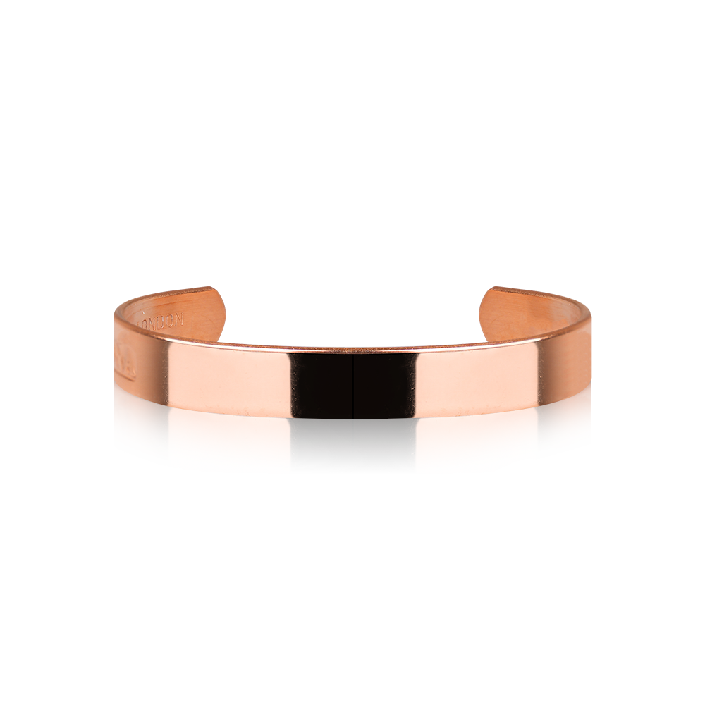 Plain Copper Bracelet 7mm